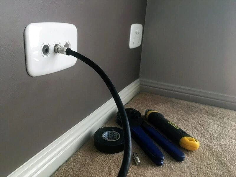 TV point installation in Joondalup for theatre rooms and bedrooms